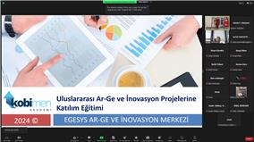 Uluslararası Ar-Ge ve İnovasyon Projelerine Katılım Eğitimimiz tamamlandı