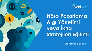 Nöro Pazarlama, Algı Yönetimi veya İkna Stratejileri Eğitimi